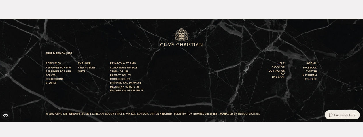 clive christian nav footer
